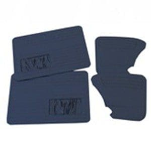 DOOR PANEL SET BLACK WITH POCKETS - 00-4854-0