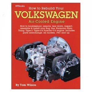 BOOK HOW TO REBUILD VW ENGINE - 11-1033-0