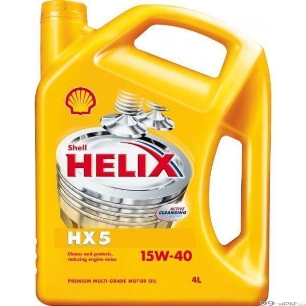 15W40 Shell Helix Premium Multi-Grade Motor Oil - 4 Litre Pack - QAHELIXSTD4L