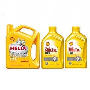 15W40 Shell Helix Premium Multi-Grade Motor Oil - 6 Litre Pack - QAHELIXSTD6L